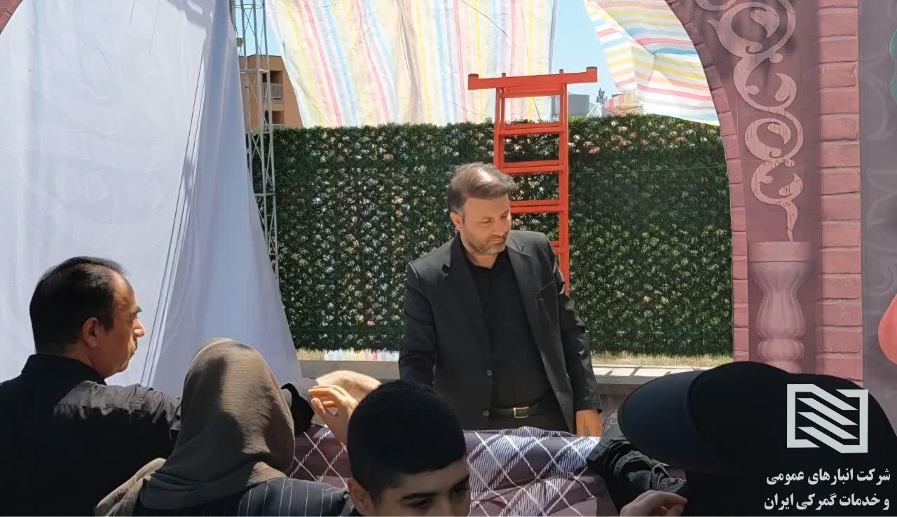 برپایی موکب مشترک «رهروان ولایت» گمرک جلفا و شرکت انبارهای عمومی و خدمات گمرکی جلفا 3